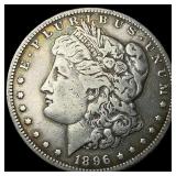 1896-S Silver Morgan Dollar ABOUT UNCIRCULATED