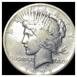1921 Silver Peace Dollar NICELY CIRCULATED
