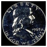 1963 Franklin Half Dollar CHOICE PROOF