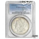 1890-O Morgan Silver Dollar PCGS MS63