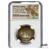 Byzantine IsaacII 1185-1195 EL Aspron Tachy 4.33G