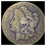 1892-CC Silver Morgan Dollar NICELY CIRCULATED