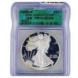 2006-W Silver Eagle ICG PR70 DCAM