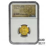 Byzantine Empire Phocas AS 602-610 Gold Semissis