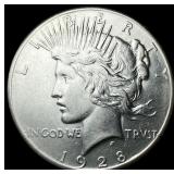 1928 Silver Peace Dollar CLOSELY UNCIRCULATED