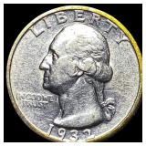 1932-D Silver Washington Quarter UNCIRCULATED