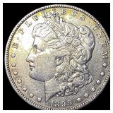 1899-S Silver Morgan Dollar NEARLY UNCIRCULATED