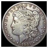 1901-S Silver Morgan Dollar ABOUT UNCIRCULATED