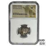Roman Valerian I AD253-260 BI Dbl-Denarius NGC VF