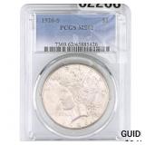 1926-S Silver Peace Dollar PCGS MS62