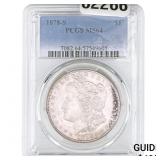 1878-S Morgan Silver Dollar PCGS MS64
