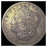 1892-S Silver Morgan Dollar ABOUT UNCIRCULATED