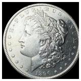 1890-S Silver Morgan Dollar UNCIRCULATED