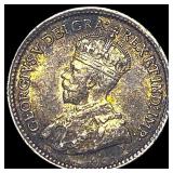 1918 Canada Silver 5 Cents UNCIRCULATED