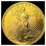 1914-D Gold $20 Saint-Gaudens Double Eagle UNCIRCU
