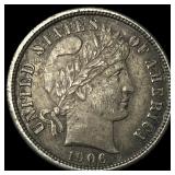 1906 Barber Dime CLOSELY UNCIRCULATED
