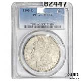 1890-O Morgan Silver Dollar PCGS MS63