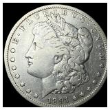 1891-O Silver Morgan Dollar ABOUT UNCIRCULATED