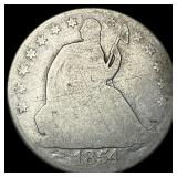 1854-O Silver Seated Liberty Half Dollar NICELY CI