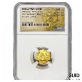 Byzantine Heraclius 610-641 Gold Tremissis 1.48G