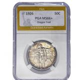 1926 Oregon Trail Half Dollar PGA MS66+