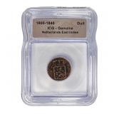 1800-1840 Netherlands East Indies Duit ICG Genuin