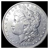 1901 Silver Morgan Dollar NEARLY UNCIRCULATED
