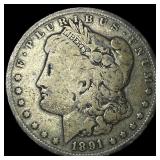 1891-O Silver Morgan Dollar NICELY CIRCULATED