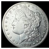 1880-S Silver Morgan Dollar NEARLY UNCIRCULATED