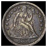 1856 Seated Liberty Dime NEARLY UNCIRCULATED