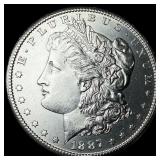 1887 Silver Morgan Dollar CHOICE BU