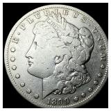 1899-S Silver Morgan Dollar LIGHTLY CIRCULATED