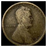 1909-S Lincoln Wheat Cent NICELY CIRCULATED