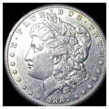 1887 Morgan Silver Dollar UNCIRCULATED