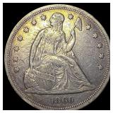1860-O Silver Dollar HIGH GRADE