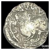 700-1000 AD India Rajput Silver Jital NEARLY UNCIR