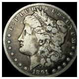 1891-CC Silver Morgan Dollar HIGH GRADE