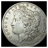 1904-S Silver Morgan Dollar NEARLY UNCIRCULATED