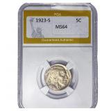 1923-S Buffalo Nickel PGA MS64