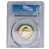 1946-S Washington Silver Quarter PCGS MS66