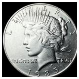 1935 Silver Peace Dollar UNCIRCULATED