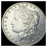 1896-O Silver Morgan Dollar CLOSELY UNCIRCULATED
