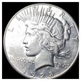 1928 Peace Silver Dollar CLOSELY UNCIRCULATED