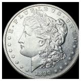 1890-S Silver Morgan Dollar CLOSELY UNCIRCULATED