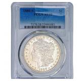 1886-S Morgan Silver Dollar PCGS AU58