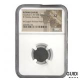 Roman Claudius II, AD 268-270 BI DBL Denarius NGC