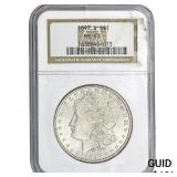 1897-S Morgan Silver Dollar NGC MS63