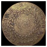 1783 Nova Constellatio Copper Pattern ABOUT UNCIRC