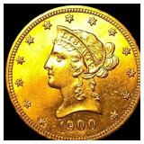 1900 Liberty Head $10 Eagle Gold Coin UNCIRCULATED