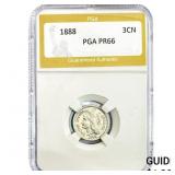 1888 Nickel Three Cent PGA PR66